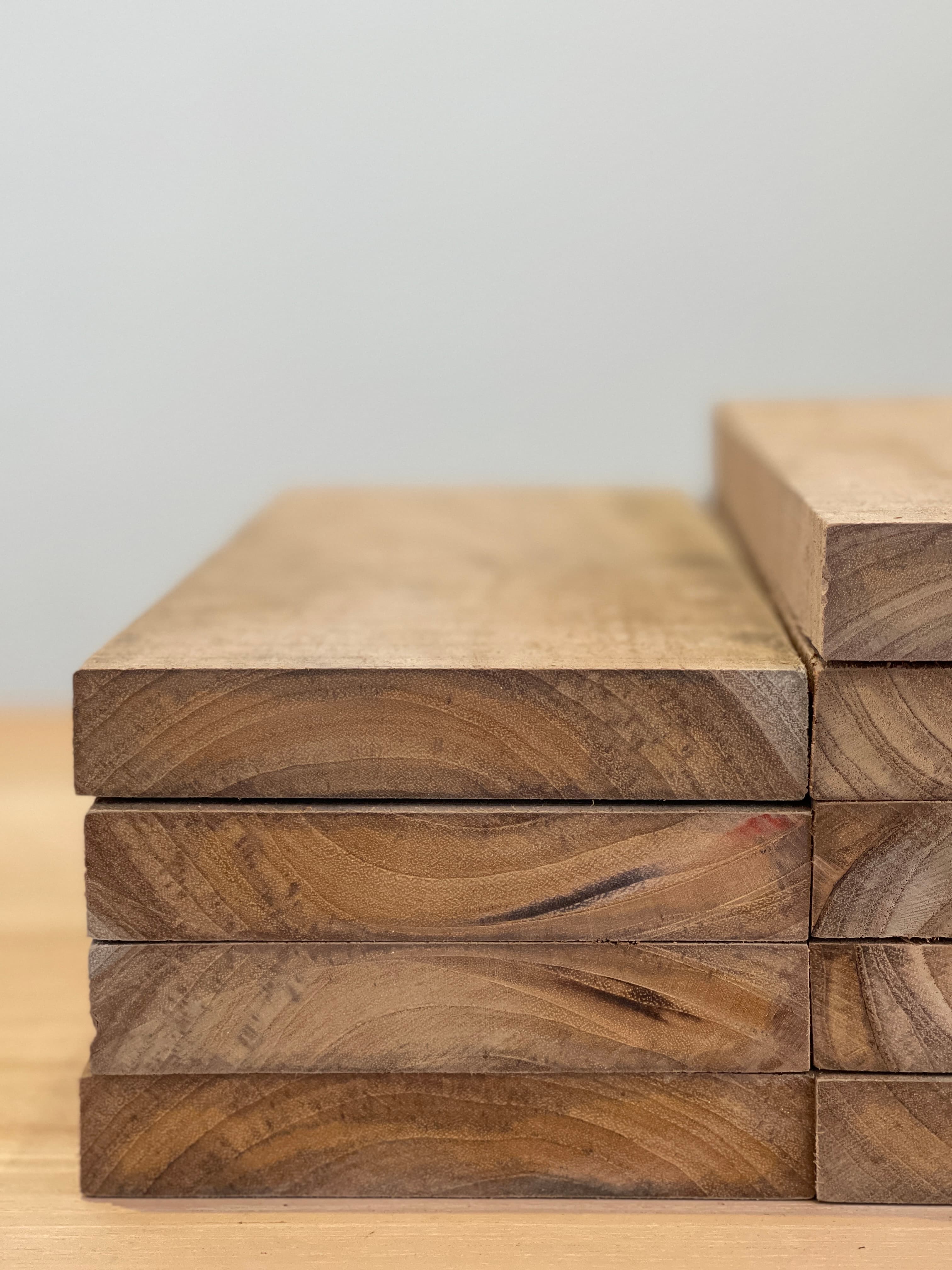 Detalle de las especies de madera